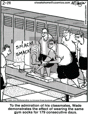 Close to Home - Saturday February 14, 2004 Comic Strip