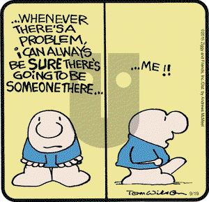 Ziggy on Wednesday September 19, 2018 Comic Strip