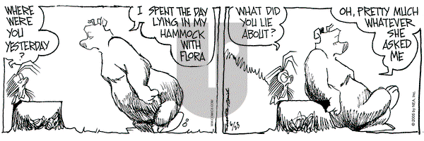 The Grizzwells on Thursday June 23, 2005 Comic Strip