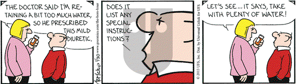 The Born Loser on Wednesday January 30, 2013 Comic Strip