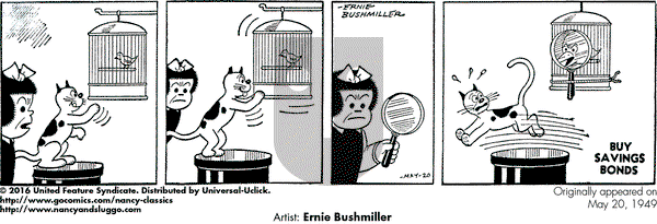 Nancy Classics on Friday May 20, 2016 Comic Strip
