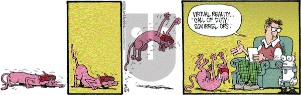 Monty on Saturday March 24, 2018 Comic Strip