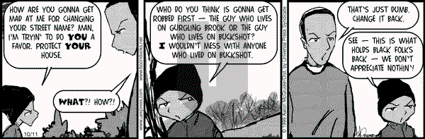 The Boondocks on Saturday May 14, 2011 Comic Strip