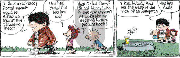 Cul de Sac on Thursday June 30, 2016 Comic Strip