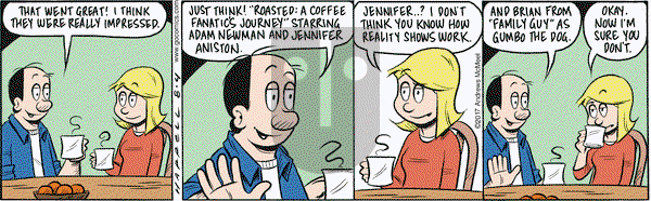 Adam@Home on Friday August 4, 2017 Comic Strip