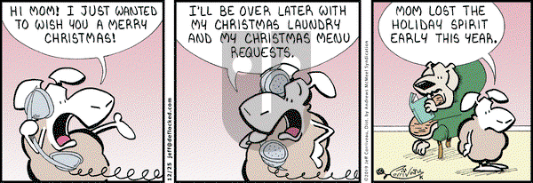 DeFlocked on Wednesday December 25, 2019 Comic Strip
