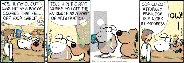 DeFlocked on Monday October 3, 2016 Comic Strip