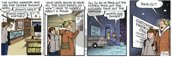 For Better or For Worse on Friday December 5, 2003 Comic Strip