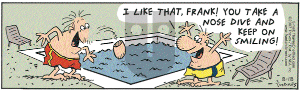 Frank and Ernest on Saturday August 18, 2007 Comic Strip