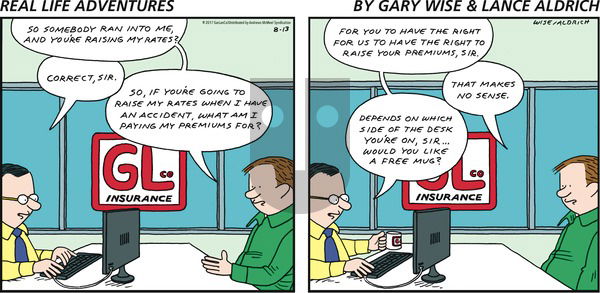 Real Life Adventures on Sunday August 13, 2017 Comic Strip