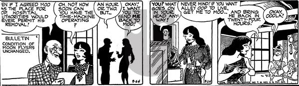 Alley Oop on Saturday September 24, 1949 Comic Strip