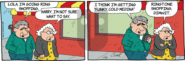 Lola on Saturday January 31, 2015 Comic Strip
