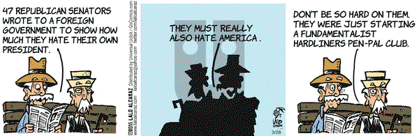 La Cucaracha on Saturday March 28, 2015 Comic Strip