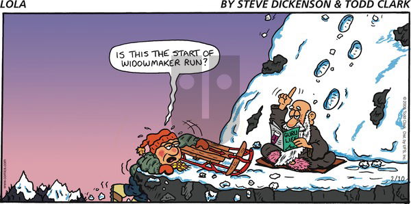 Lola on Sunday February 10, 2008 Comic Strip