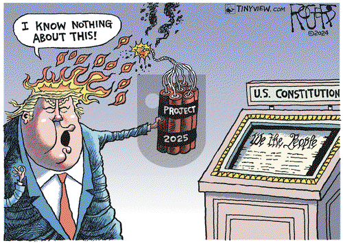 Rob Rogers - Friday July 12, 2024 Comic Strip