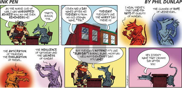 Ink Pen on Sunday February 5, 2012 Comic Strip
