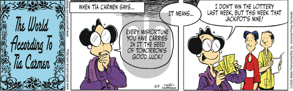 Baldo on Thursday May 7, 2009 Comic Strip