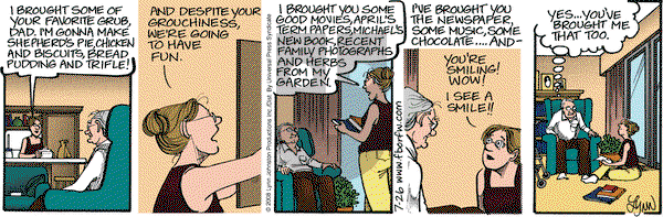 For Better or For Worse on Saturday July 26, 2008 Comic Strip