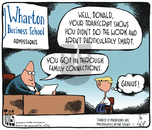 Tom Toles on Wednesday July 10, 2019 Comic Strip