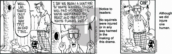 Monty on Saturday June 23, 2001 Comic Strip