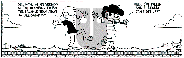 FoxTrot on Wednesday July 24, 1996 Comic Strip