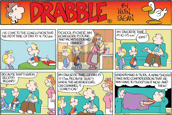 Drabble on Sunday December 11, 2011 Comic Strip