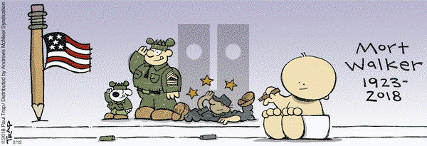 Thatababy on Monday February 12, 2018 Comic Strip