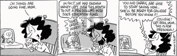 Baby Blues on Wednesday April 8, 1992 Comic Strip