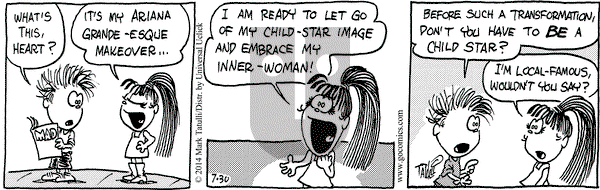 Heart of the City on Wednesday July 30, 2014 Comic Strip