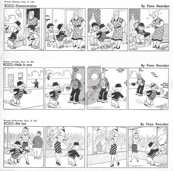 Bozo - Thursday December 5, 2024 Comic Strip