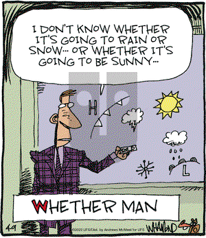 Reality Check - Saturday April 9, 2022 Comic Strip