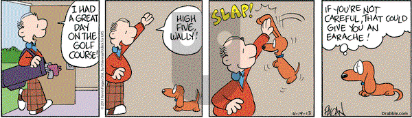 Drabble on Friday April 19, 2013 Comic Strip