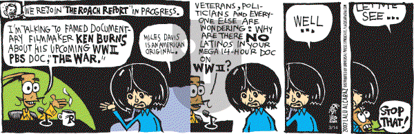 La Cucaracha on Wednesday March 14, 2007 Comic Strip