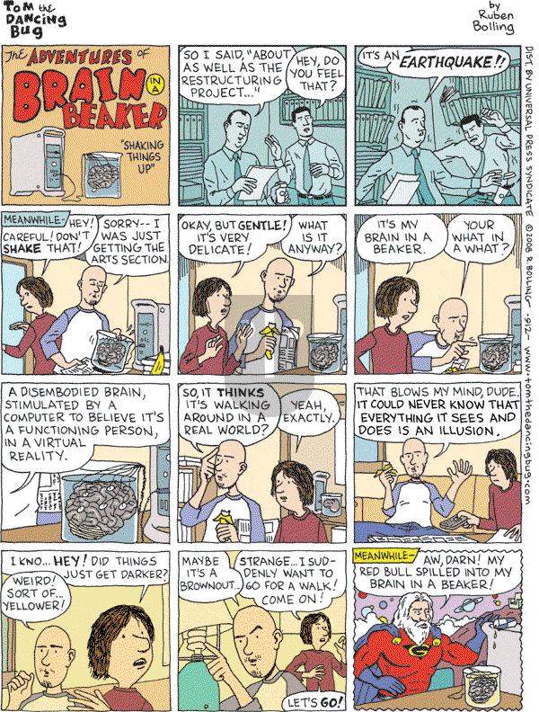 Tom the Dancing Bug on Saturday August 9, 2008 Comic Strip