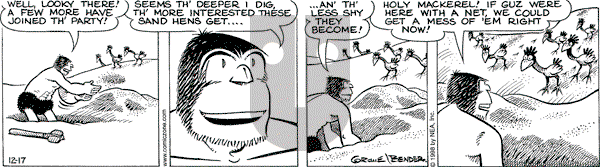 Alley Oop on Thursday December 17, 1998 Comic Strip