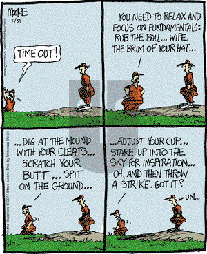 In the Bleachers on Saturday May 31, 2014 Comic Strip