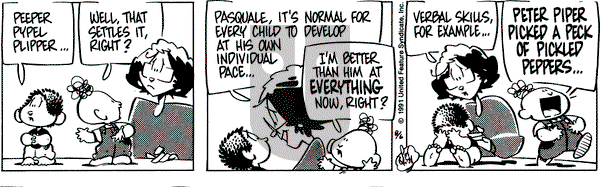 Rose is Rose on Tuesday August 6, 1991 Comic Strip