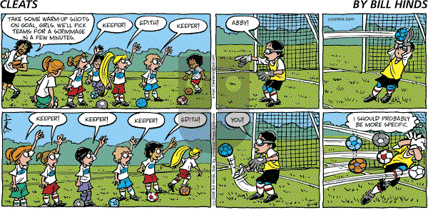 Cleats - Sunday June 4, 2006 Comic Strip