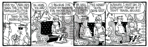 Monty on Friday July 20, 2007 Comic Strip