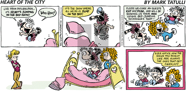 Heart of the City on Sunday January 7, 2001 Comic Strip