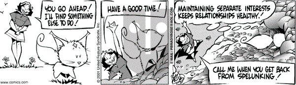 Rose is Rose on Saturday July 7, 2001 Comic Strip