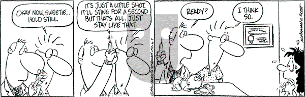 Baby Blues on Wednesday June 5, 1991 Comic Strip