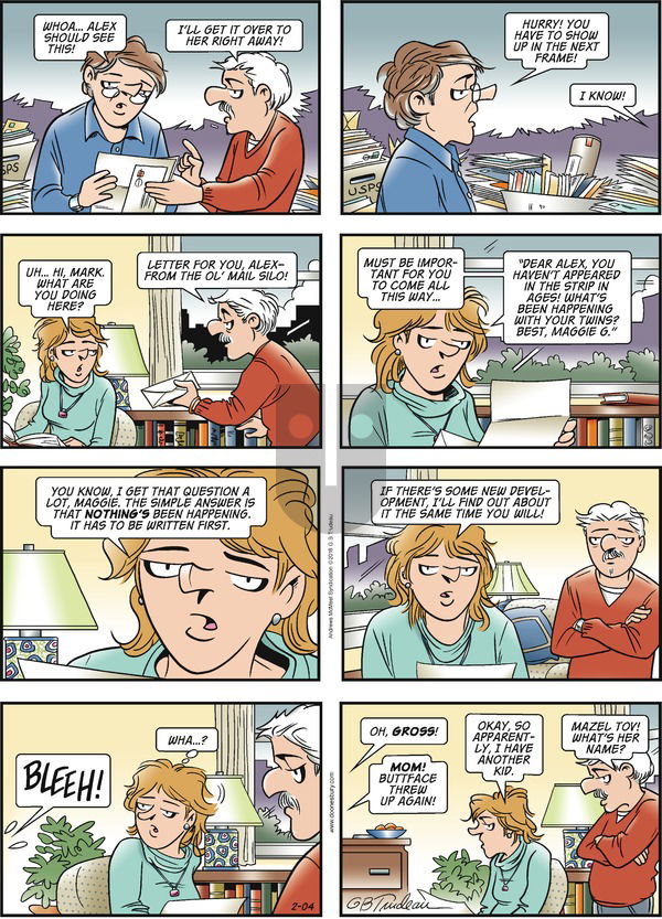 Doonesbury on Sunday February 4, 2018 Comic Strip