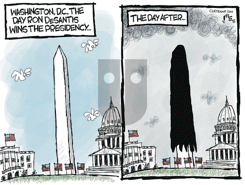 Clay Jones - Thursday March 30, 2023 Comic Strip