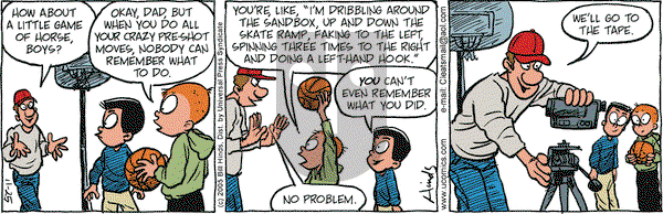 Cleats on Friday November 25, 2005 Comic Strip