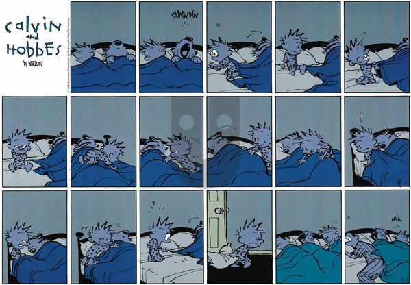 Calvin and Hobbes on Sunday November 2, 2025 Comic Strip