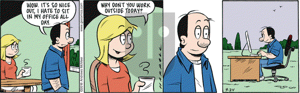 Adam@Home on Monday September 24, 2018 Comic Strip