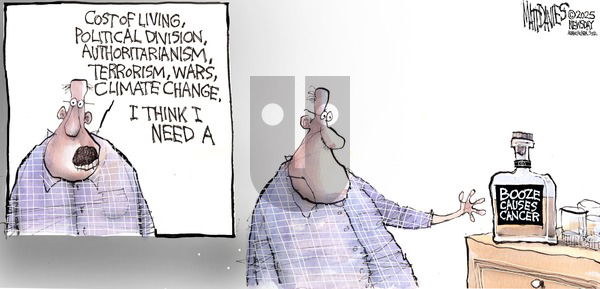 Matt Davies on Sunday January 5, 2025 Comic Strip