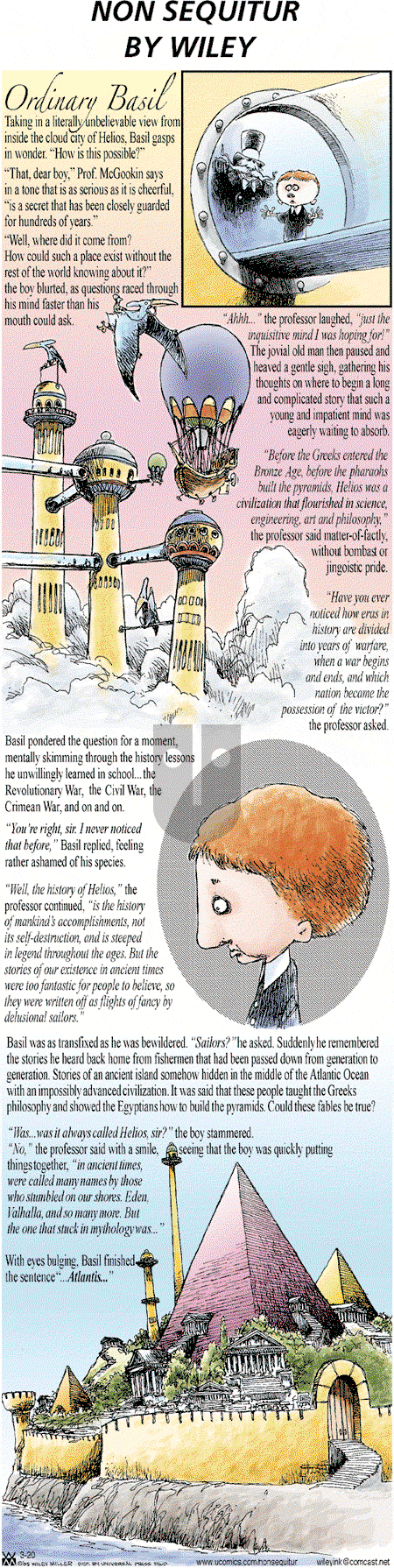 Non Sequitur on Sunday March 20, 2005 Comic Strip