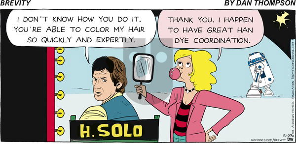 Brevity on Sunday May 27, 2018 Comic Strip